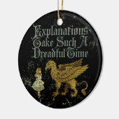 Alice Griffin Verklaringen Keramisch Ornament (Links)