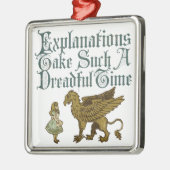 Alice Griffin Verklaringen Metalen Ornament (Links)