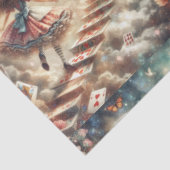 Alice' Grillen Kasteel Zoektocht Decoupage Tissuepapier (Detail)