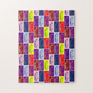 Alice groeiende pop kunst legpuzzel