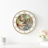 Alice groeit te groot in het konijnenhuis grote klok (Huis)