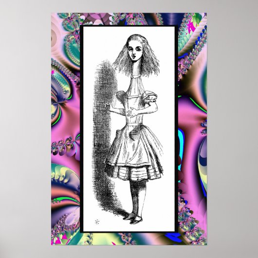 Alice Grown Tall - Alice in Wonderland Poster (Voorkant)