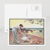 Alice Havers - De witte zwanen Briefkaart (Voorkant / Achterkant)