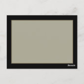 Alice & het witte konijn briefkaart (Achterkant)