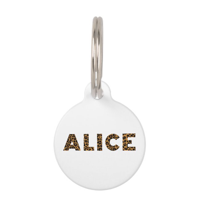 Alice huisdier ID-label Huisdierpenning (Voorkant)