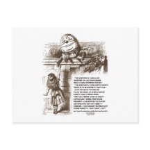 Alice Humpty Dumpty Wonderland Conversation Quote