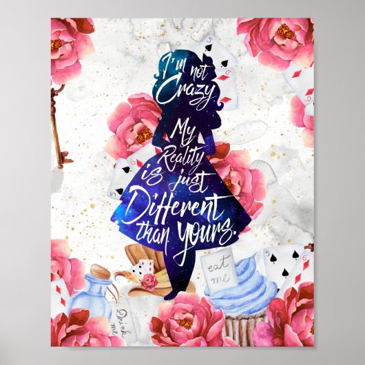 Alice - Ik ben niet gek Poster (Voorkant)