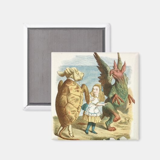 Alice Illustratie Magneet (Voorkant / Achterkant)