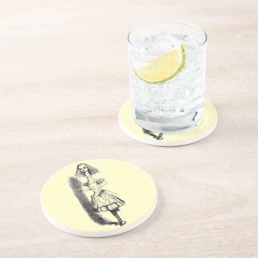 Alice Illustration Onderzetter (Zijkant)