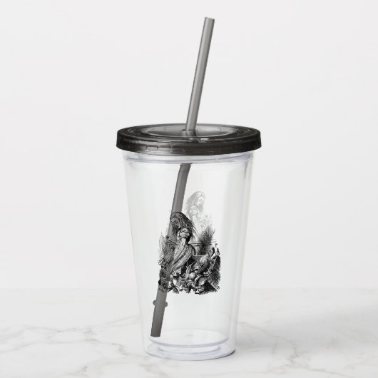 Alice im Wunderland – Alice in Wonderland Acryl Drinkbeker (Achterkant)