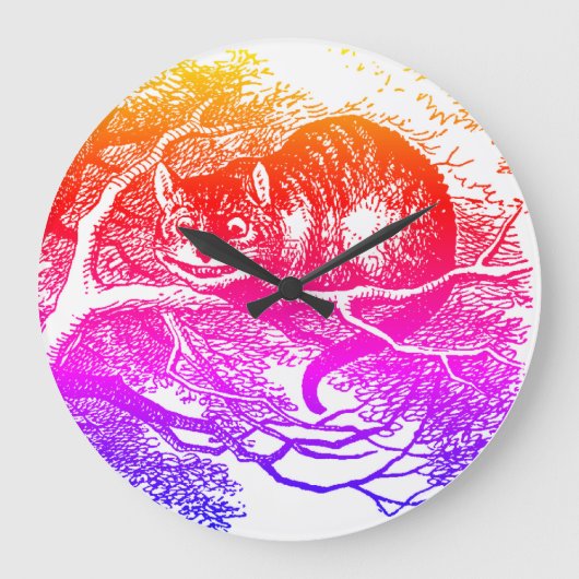 Alice im Wunderland - Alice in Wonderland - Cat Grote Klok (Voorkant)