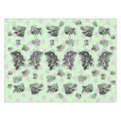 Alice im Wunderland - Alice in Wonderland Hearts Tafelkleed (Voorkant (Horizontaal))