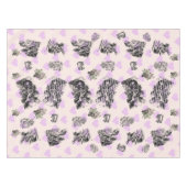 Alice im Wunderland - Alice in Wonderland Hearts Tafelkleed (Voorkant (Horizontaal))