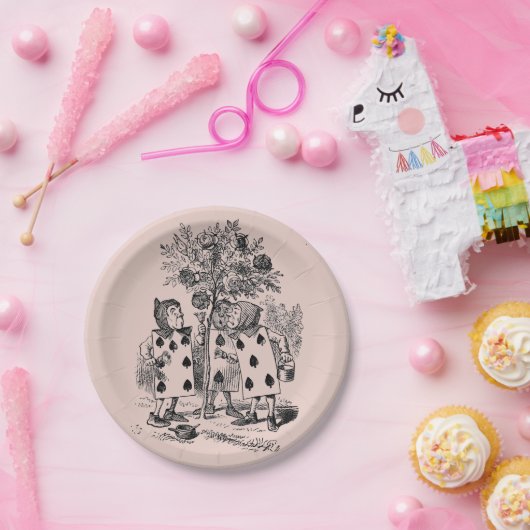 Alice im Wunderland – Alice in Wonderland Papieren Bordje (Feest)