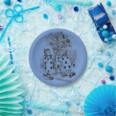 Alice im Wunderland – Alice in Wonderland Papieren Bordje (Feest)