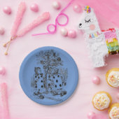 Alice im Wunderland – Alice in Wonderland Papieren Bordje (Feest)