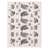 Alice im Wunderland – Alice in Wonderland pastel Tafelkleed (Voorkant)