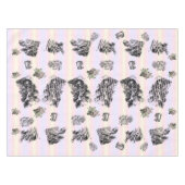 Alice im Wunderland - Alice in Wonderland pastel Tafelkleed (Voorkant (Horizontaal))