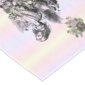 Alice im Wunderland - Alice in Wonderland pastel Tafelkleed (Gekanteld)