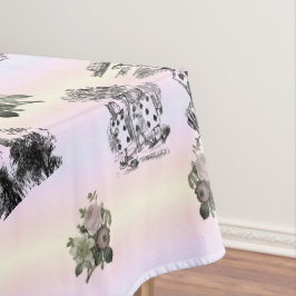 Alice im Wunderland - Alice in Wonderland pastel Tafelkleed
