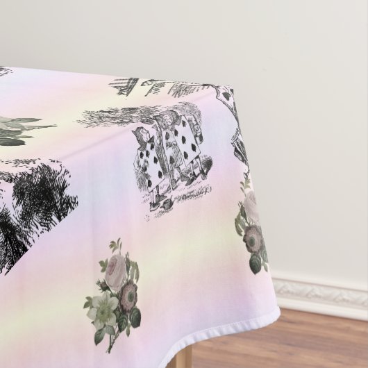 Alice im Wunderland - Alice in Wonderland pastel Tafelkleed (Voorbeeld)
