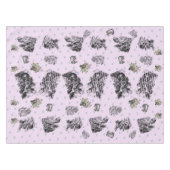 Alice im Wunderland – Alice in Wonderland pastel Tafelkleed (Voorkant (Horizontaal))