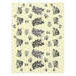 Alice im Wunderland - Alice in Wonderland pastel Tafelkleed