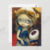 "Alice in a Brueghel Vision"-Briefkaart Briefkaart (Voorkant / Achterkant)