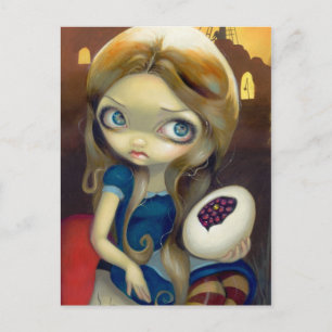 "Alice in a Brueghel Vision"-Briefkaart Briefkaart