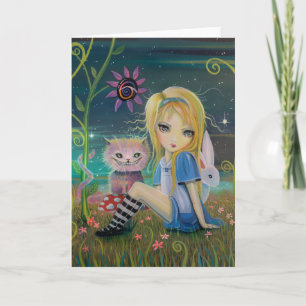 Alice in Art. van Fairytale van de Fantasie van Kaart