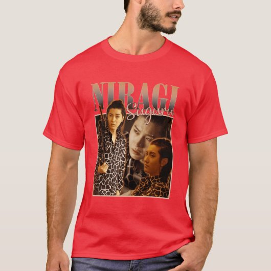 alice in borderland niragi suguru grappig t-shirt (Voorkant)