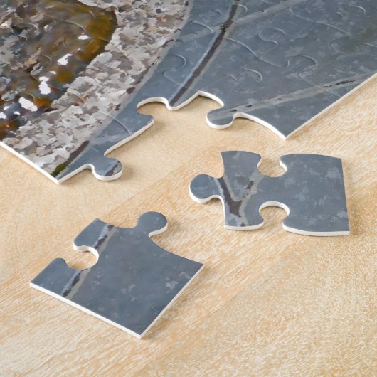 Alice in Central Park. Kerstgroeten Legpuzzel (Zijkant)