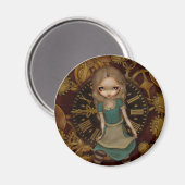 "Alice in Clockwork" Magneet (Voorkant / Achterkant)