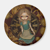 "Alice in Clockwork" Magneet (Voorkant)