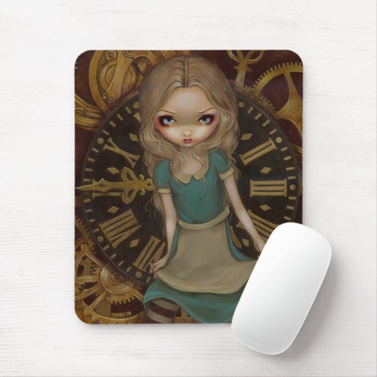 "Alice in Clockwork" Mousepad Muismat (Met muis)