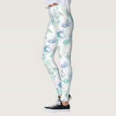 Alice in de Blauwgroene Leggings van de Thee van (Links)