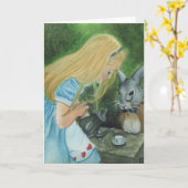 Alice in de Kaart van het Sprookjesland (Gele Bloem)