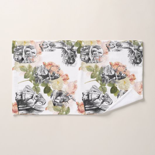 Alice in de  Rozen van Wonderland Bad Handdoek (Handdoek)