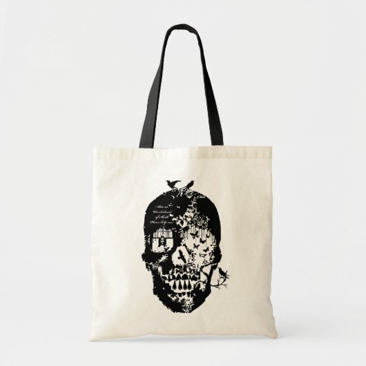 Alice in de schedel tote bag (Voorkant)