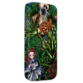 Alice in de tuin Case-Mate samsung galaxy hoesje (Back/Rechts)
