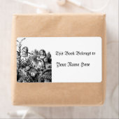 Alice in de tuin etiket (Insitu)