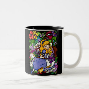 Alice in de Wonderland Mok - BLACK