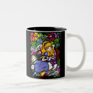 Alice in de Wonderland Mok - BLACK