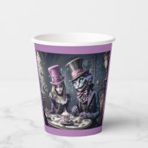 Alice in de Wonderland papieren bekers