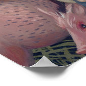 Alice in een Bosch Wonderland ART PRINT gothic (Hoek)