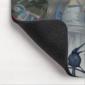 "Alice in een Bosch Wonderland" Mousepad Muismat (Hoek)