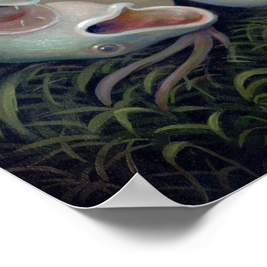 Alice in een Brueghel Vision ART PRINT Wonderland (Hoek)