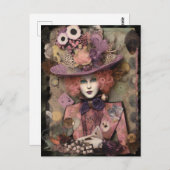 Alice in een fancy pet briefkaart (Voorkant / Achterkant)