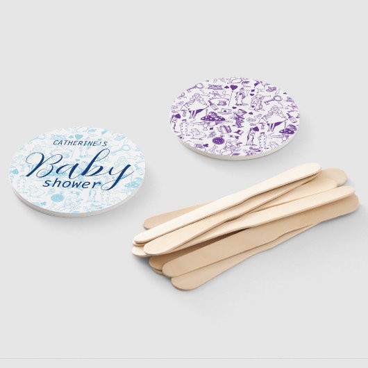 Alice in het Baby shower Wonderland Handwaaier (Niet-gemonteerd)