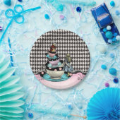  Alice in het Baby shower Wonderland Papieren Bordje (Feest)